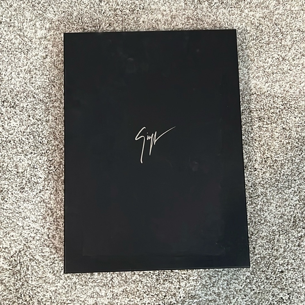 Giuseppe Zanotti 10x13 1/2 black EMPTY BOX